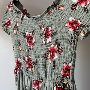 Small midi floral dress
